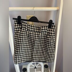 JACOB houndstooth skirt